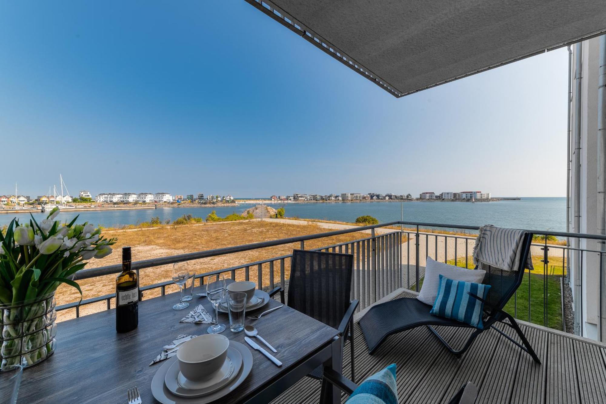 Ocean Star- 1 Og, Balkon, Hafenblick, Kamin Apartamento Olpenitz Exterior foto