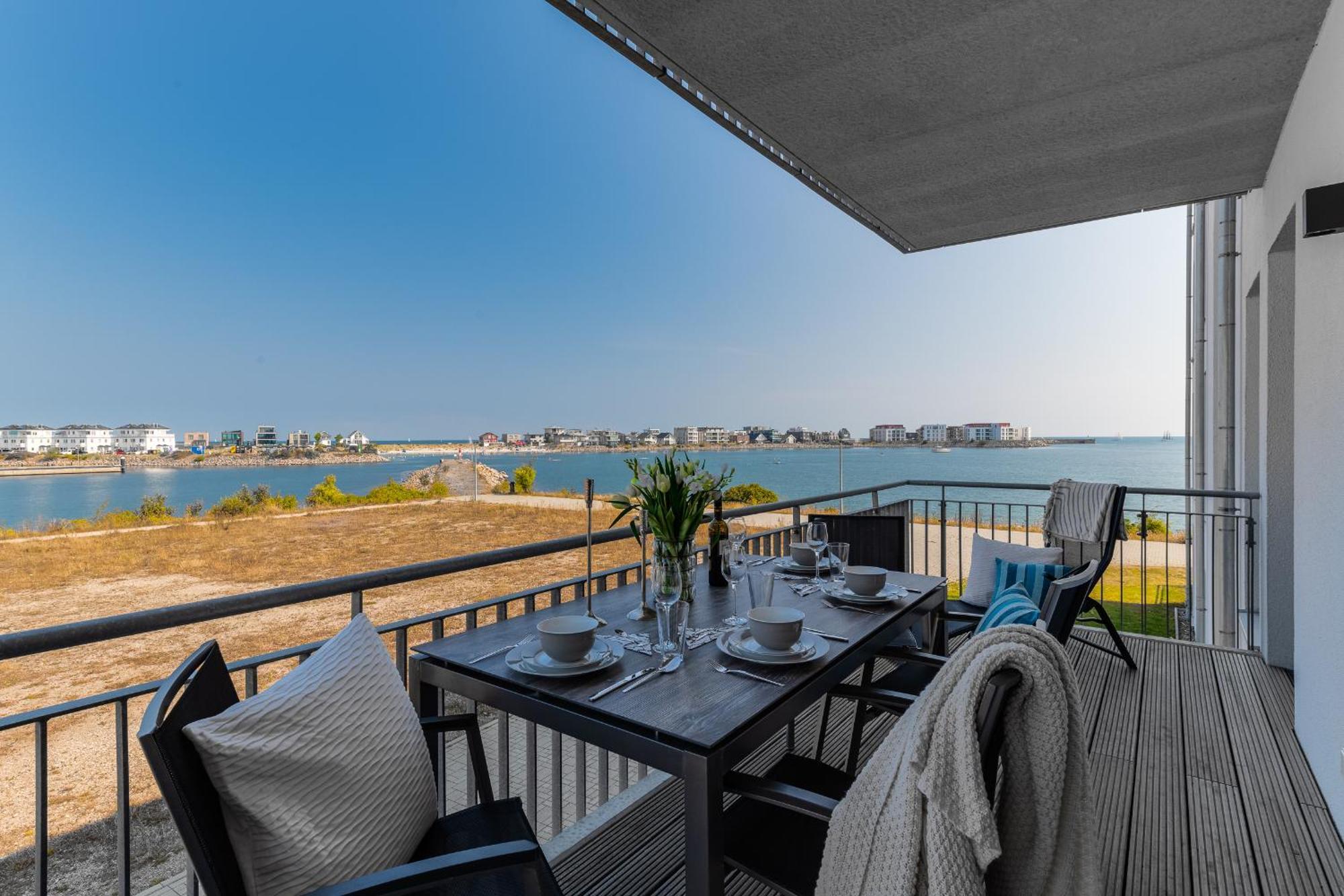 Ocean Star- 1 Og, Balkon, Hafenblick, Kamin Apartamento Olpenitz Exterior foto
